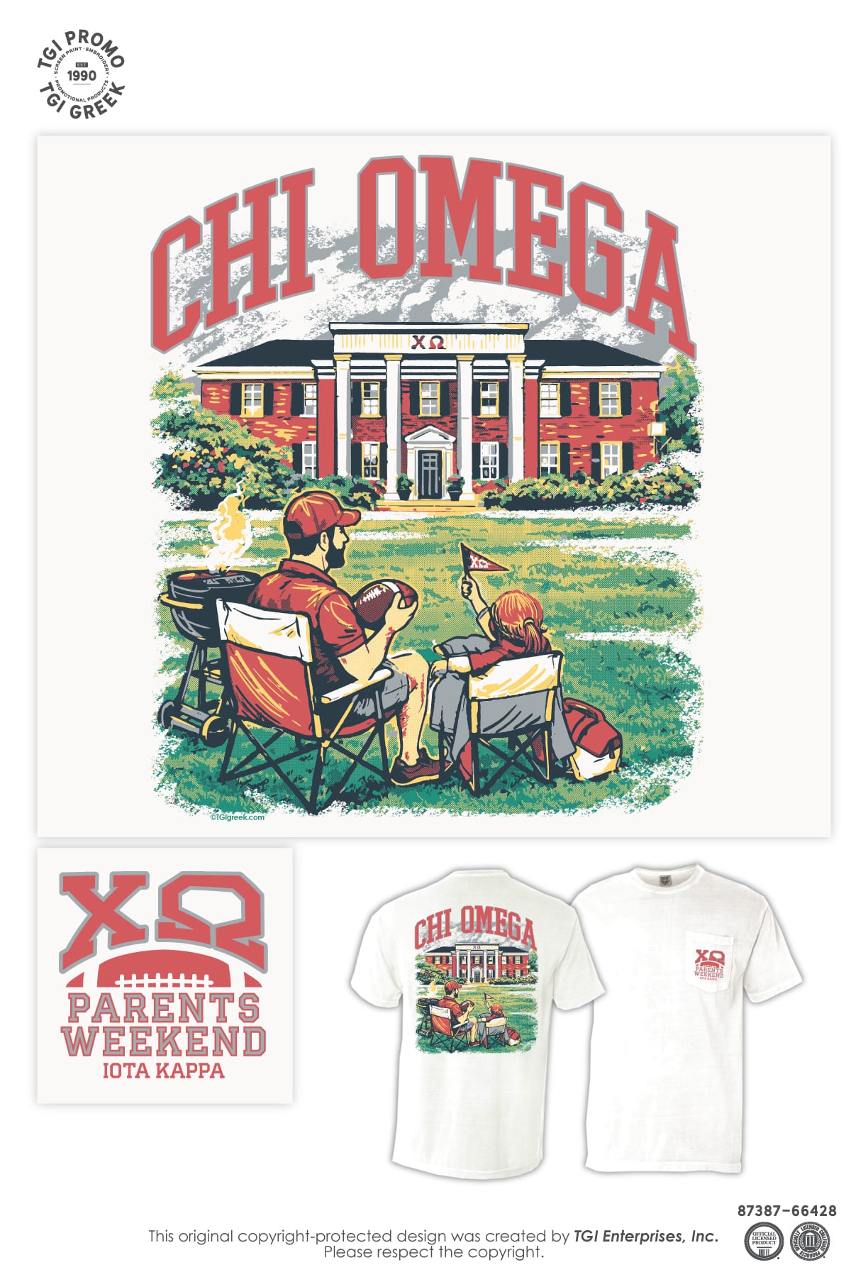 Chi Omega – TROY Dad’s Day