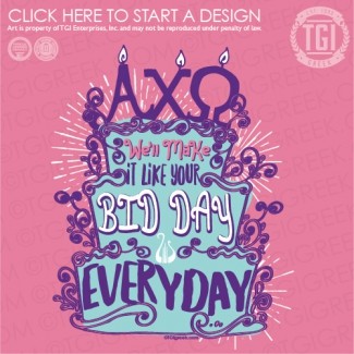 Alpha Chi Omega-CC Bid Day