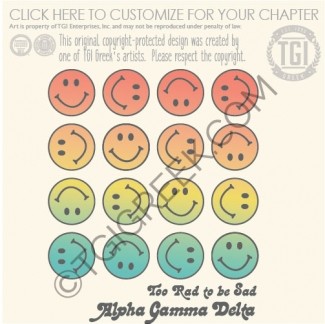 TGI – Alpha Gamma Delta Smiley Face Live Sales