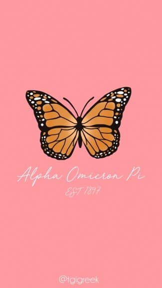 Alpha Omicron Pi – Phone Background