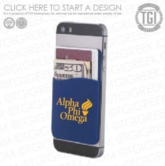 Alpha Phi Omega-MU Phone Wallet