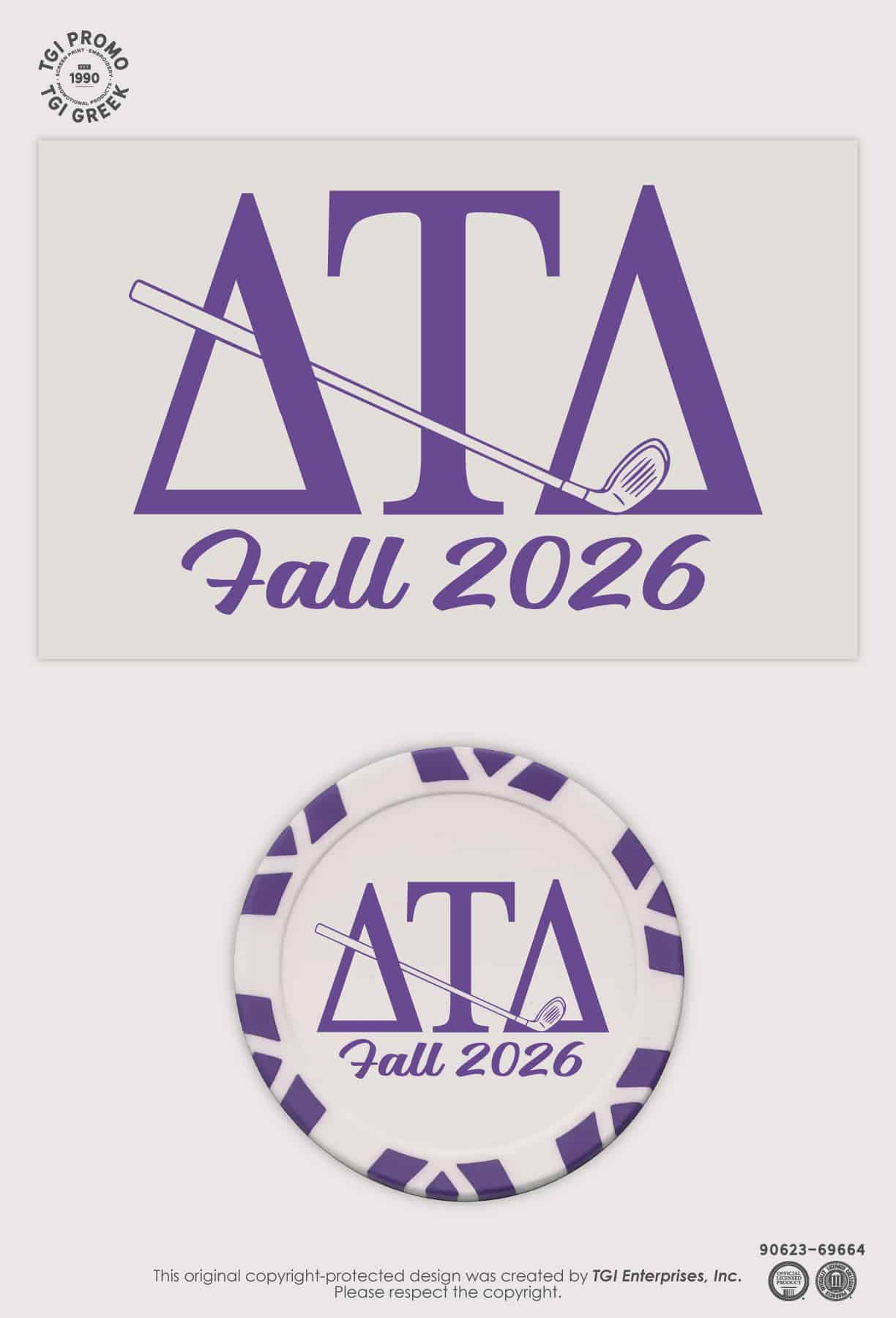 Delta Tau Delta – TGI Greek Ball Marker