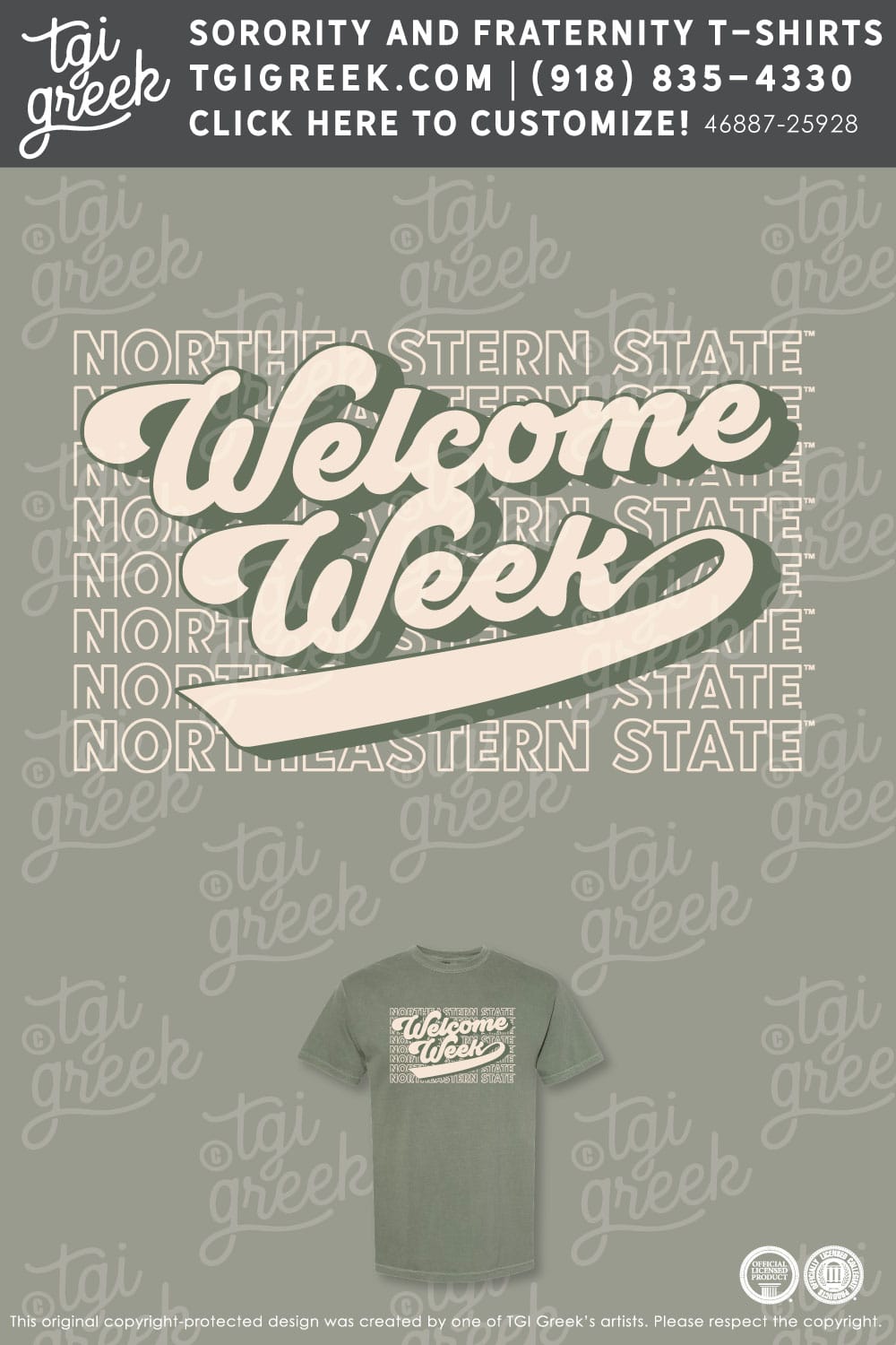 NSU – Welcome Week Repeat Tee