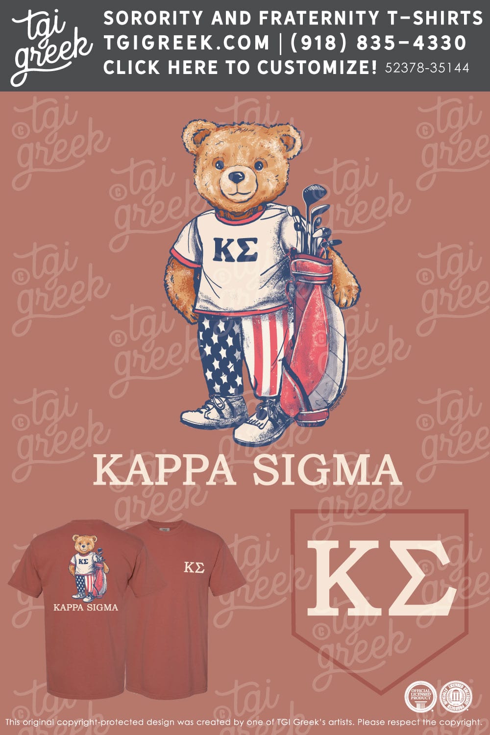 TGI – Kappa Sigma Bear
