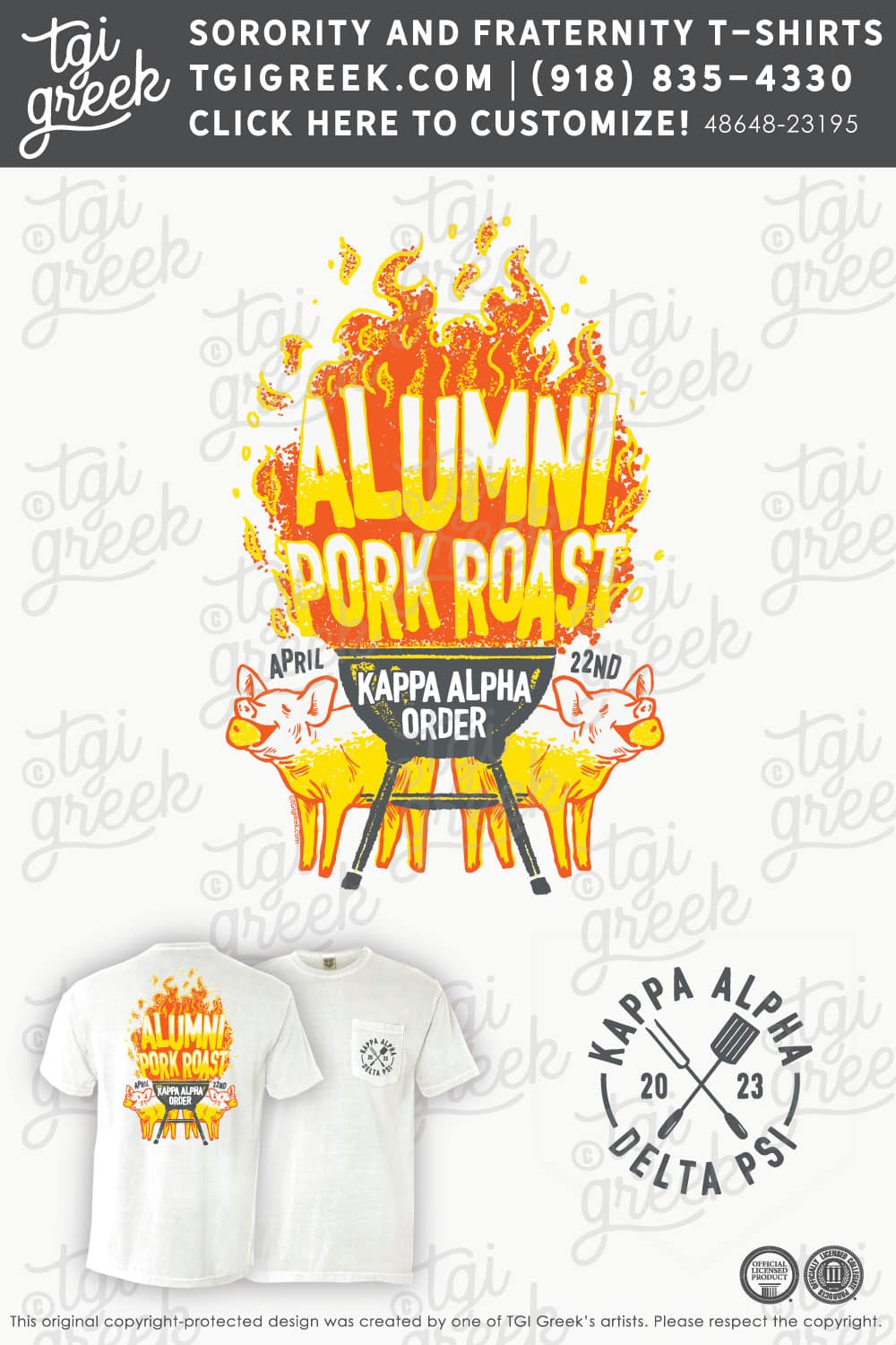 Kappa Alpha – APPS Alumni Pork Roast