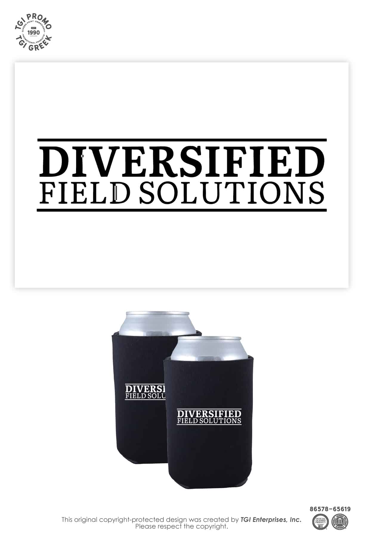Diversified Field Solutions – Koozies