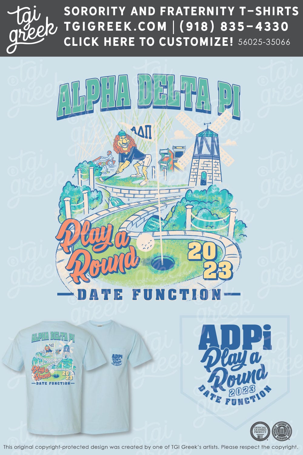 Alpha Delta Pi – CNU Play A Round Date