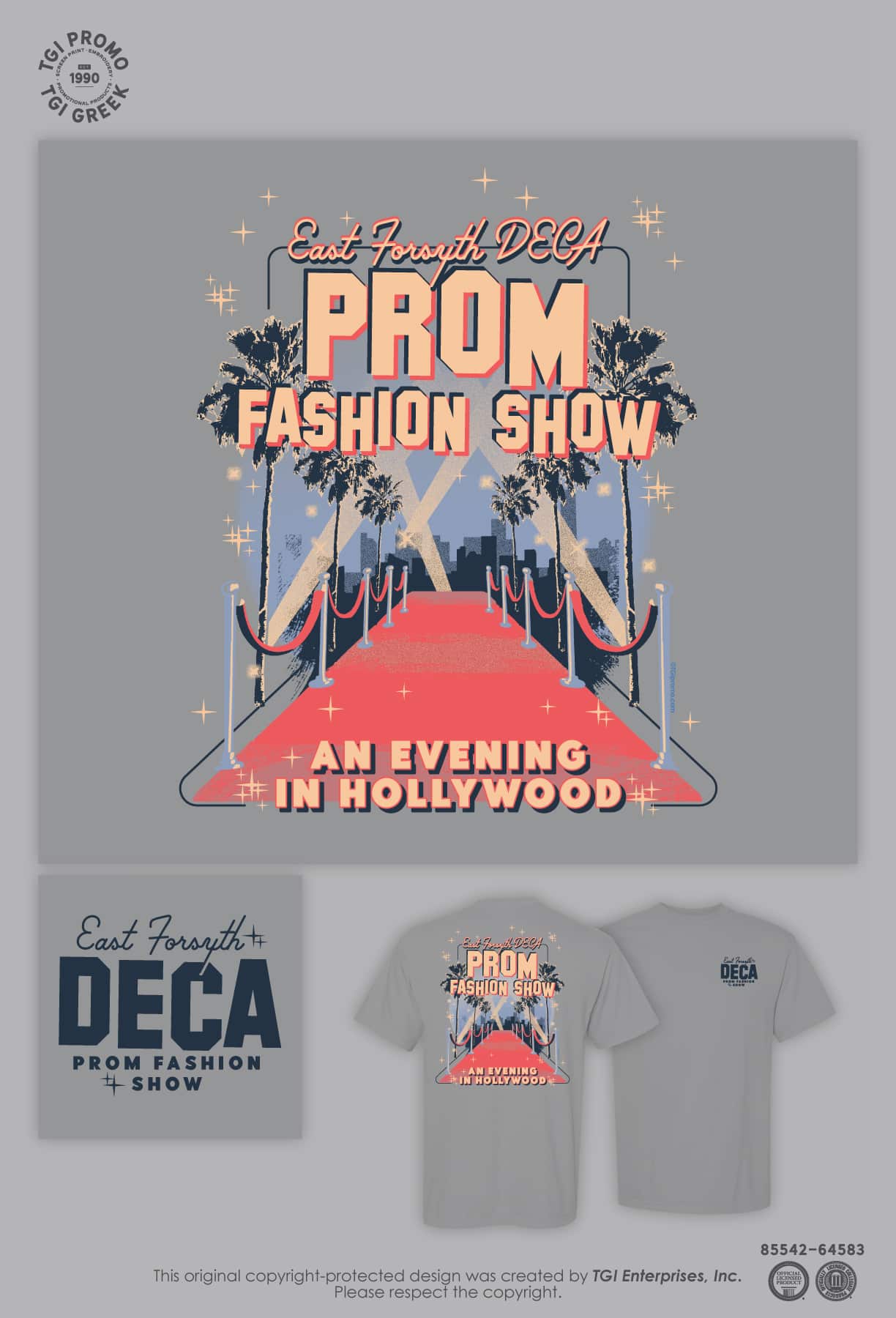 East Forsyth High School – Deca Prom Fashion Show