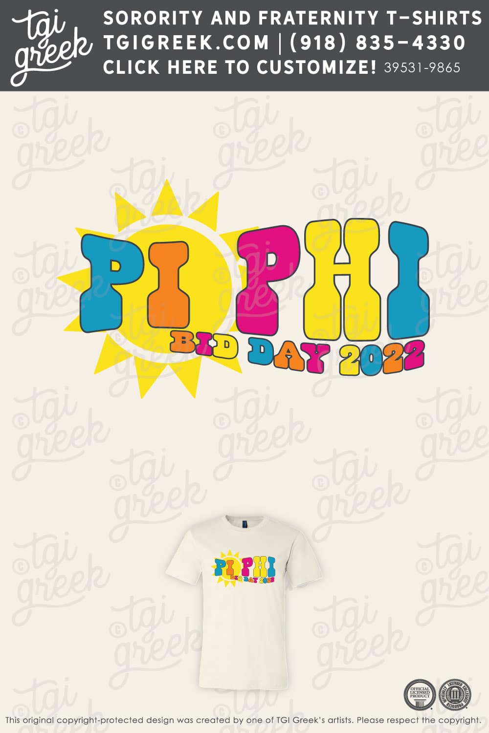 TGI – Pi Beta Phi Bid Day Sun