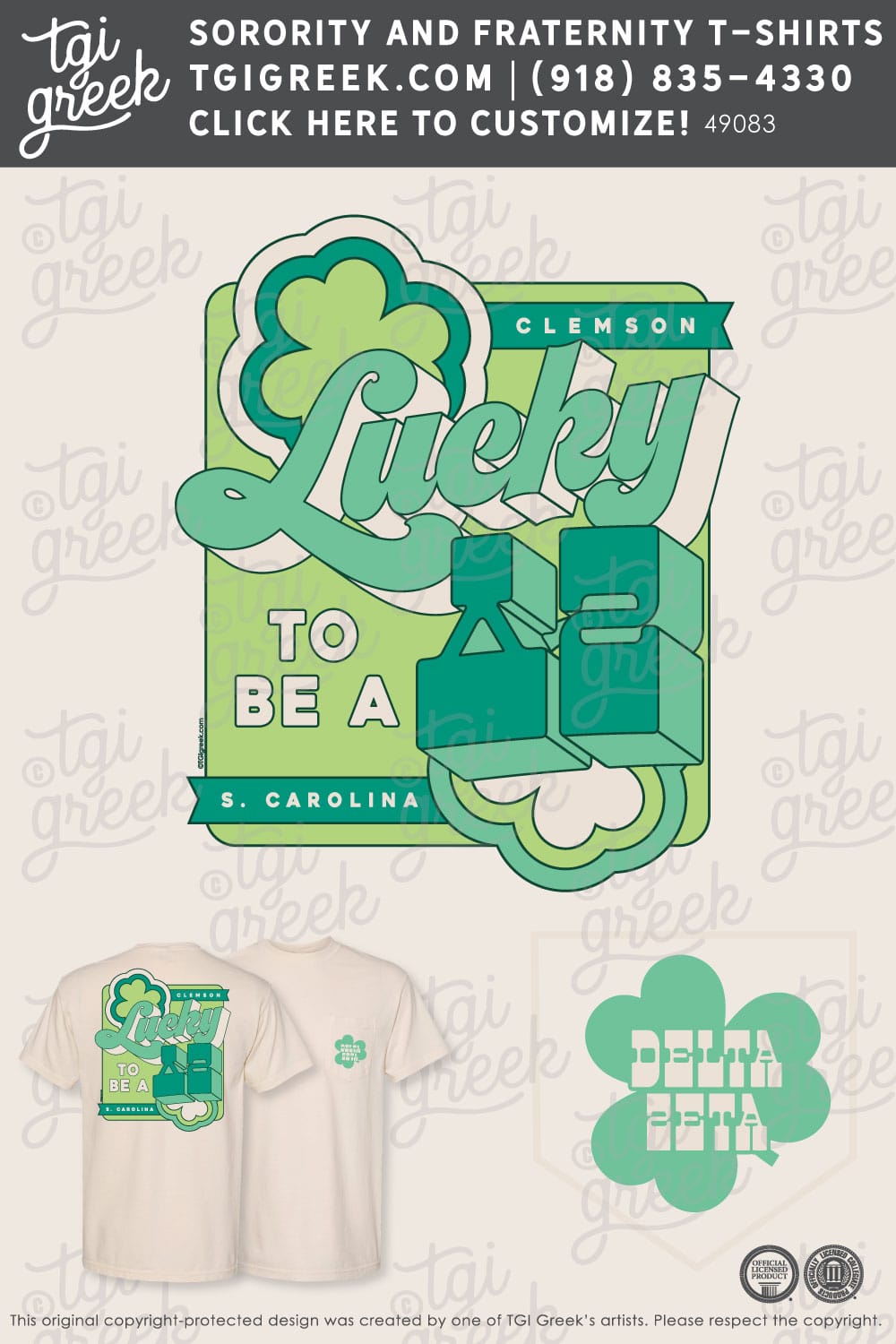 Delta Zeta – CLEM St Pattys