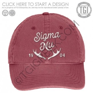 TGI-Sigma Nu Hat Design