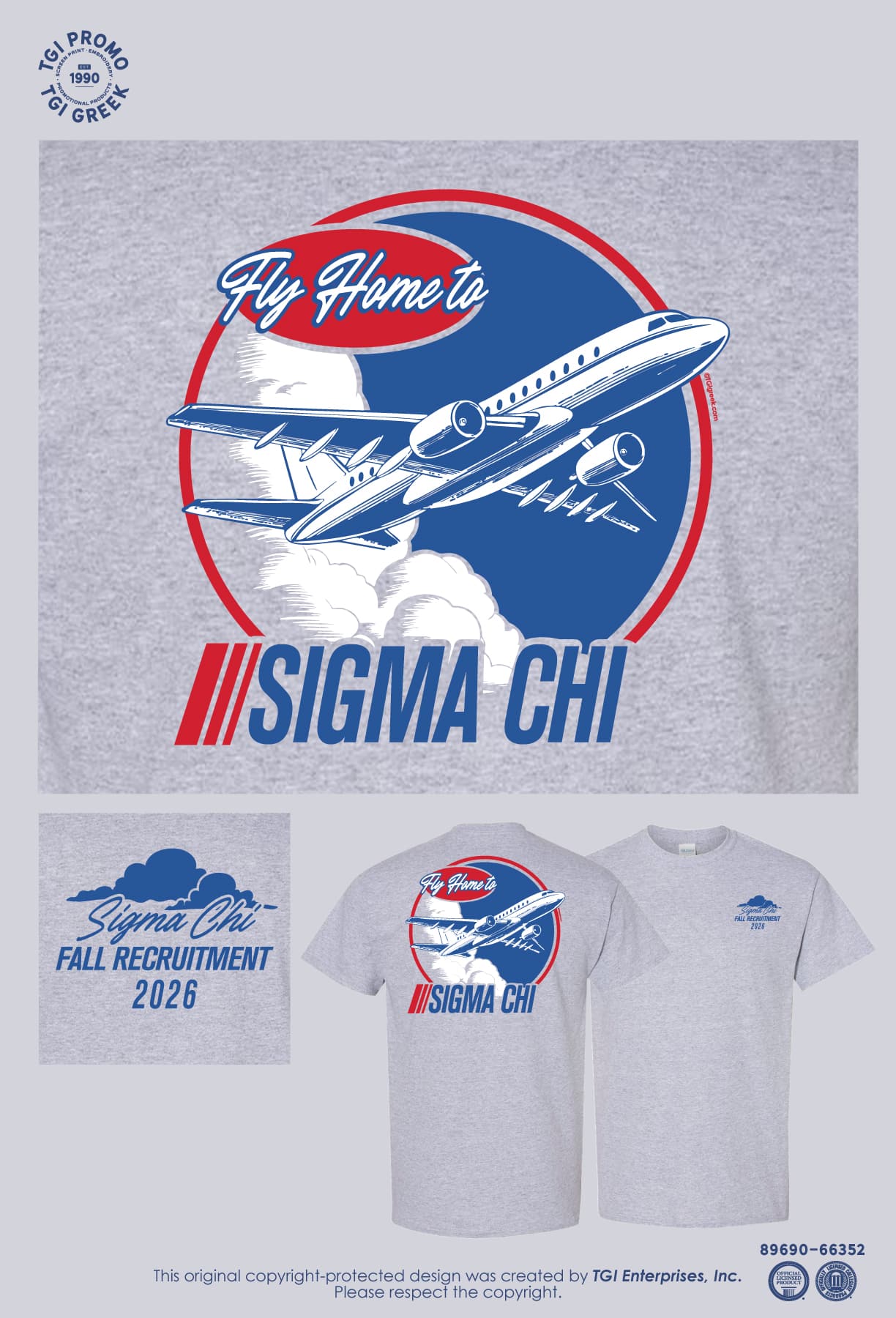 Sigma Chi – TGI Greek New Stock Plane 3