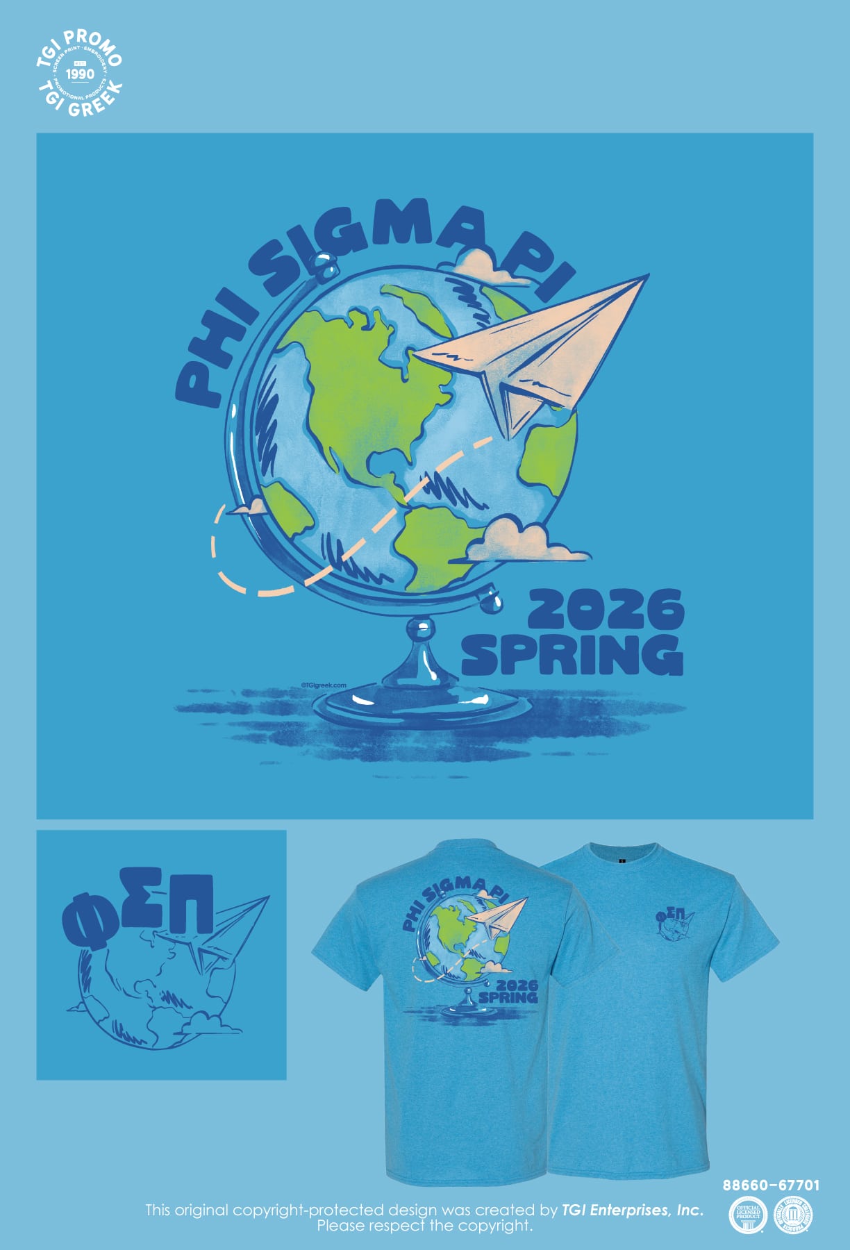 Phi Sigma Pi – RUTG semester shirt