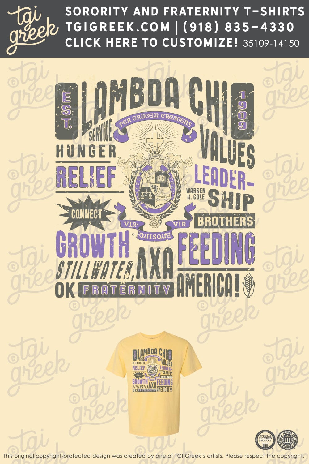 TGI – Lambda Chi Alpha Type Collage PR