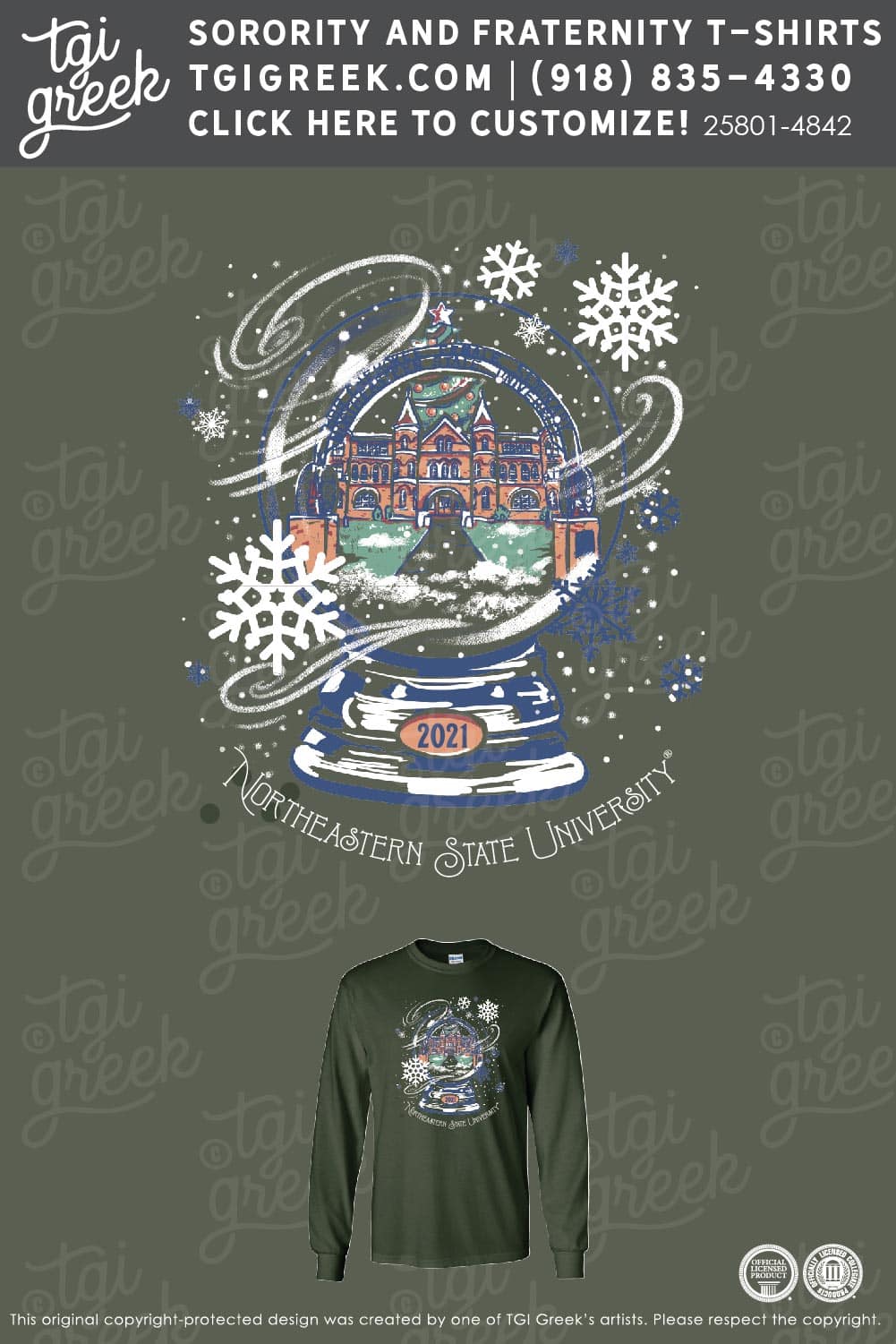 NSU – Angel Tree Sweatshirt