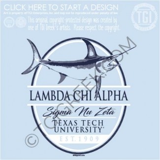 Lambda Chi Alpha TTU Marlin PR