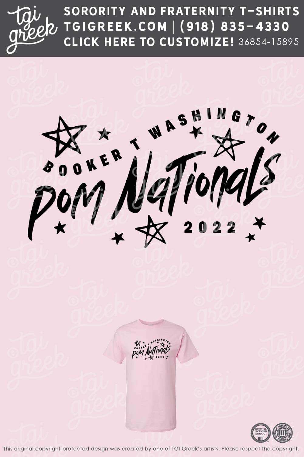 Booker T – Pom Nationals Dancers