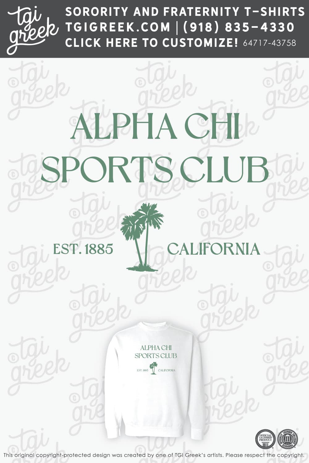 MarKeTing – Alpha Chi Malibu Gold Club