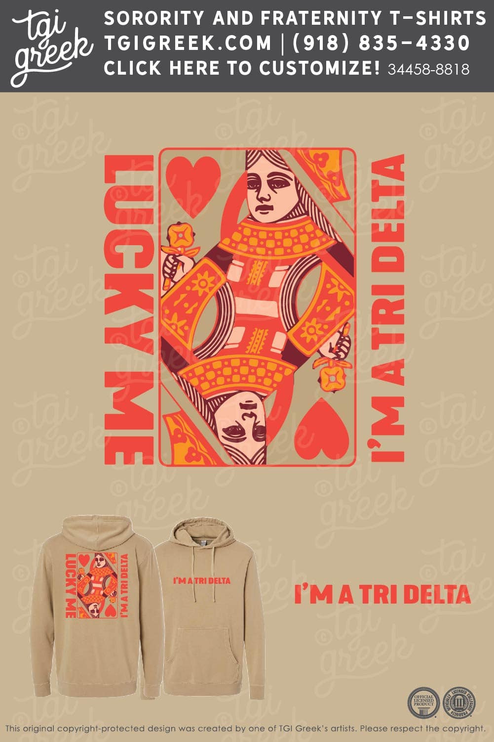 Delta Delta Delta – OU Winter PR Hoodie