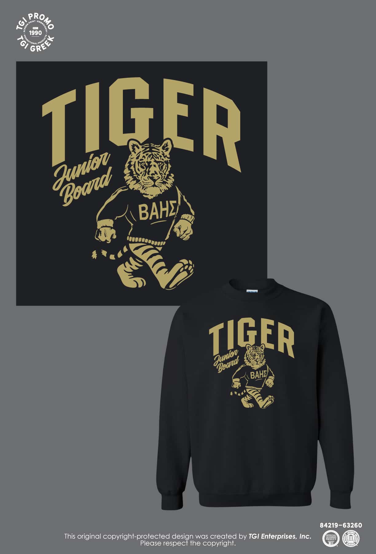 Broken Arrow Public Schools – Jr Board Crewneck