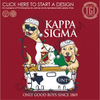 Kappa Sigma-UNT Christmas Sweatshirts