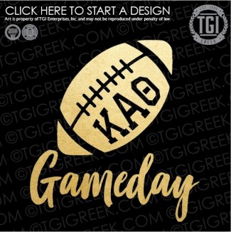 TGI-KAT Gold Football