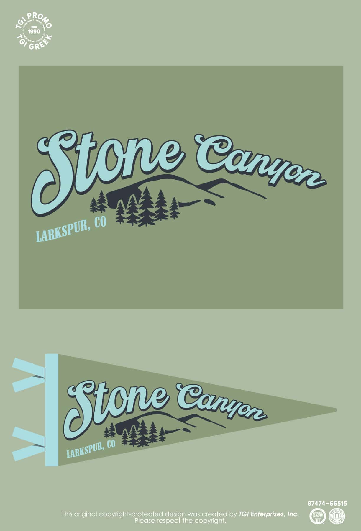 Stone Canyon Outdoor Edventures – Pennant Flag