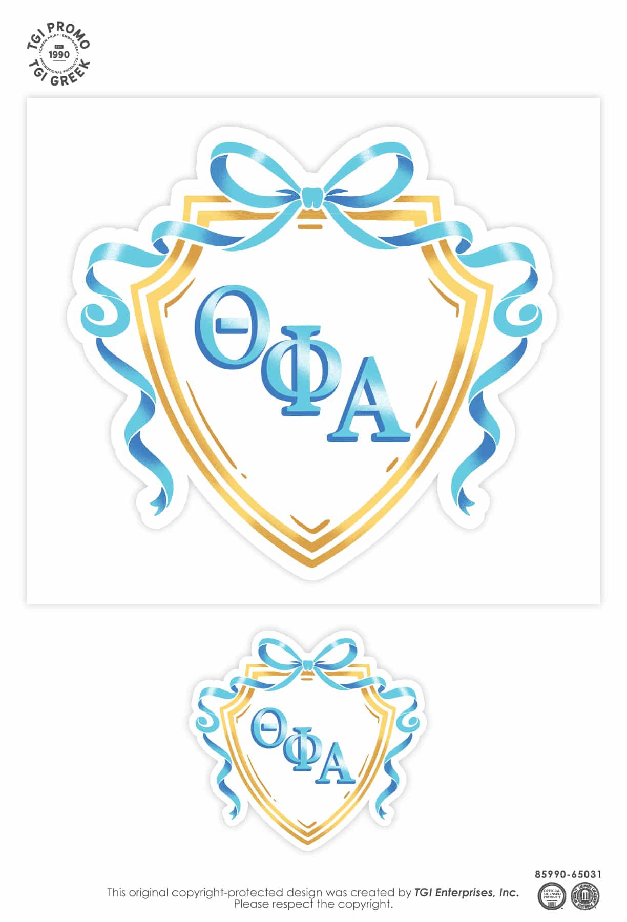 Theta Phi Alpha – IUB Free Stickers