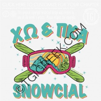 Chi Omega-ECU Snowcial