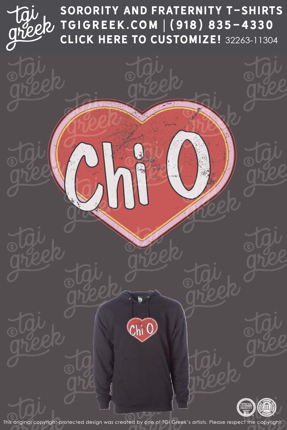 Chi Omega – ROLL Fall Sweats