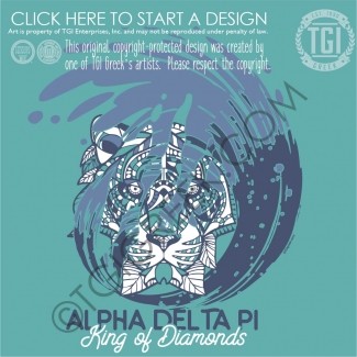 Alpha Delta Pi-FSC King O fDiamonds
