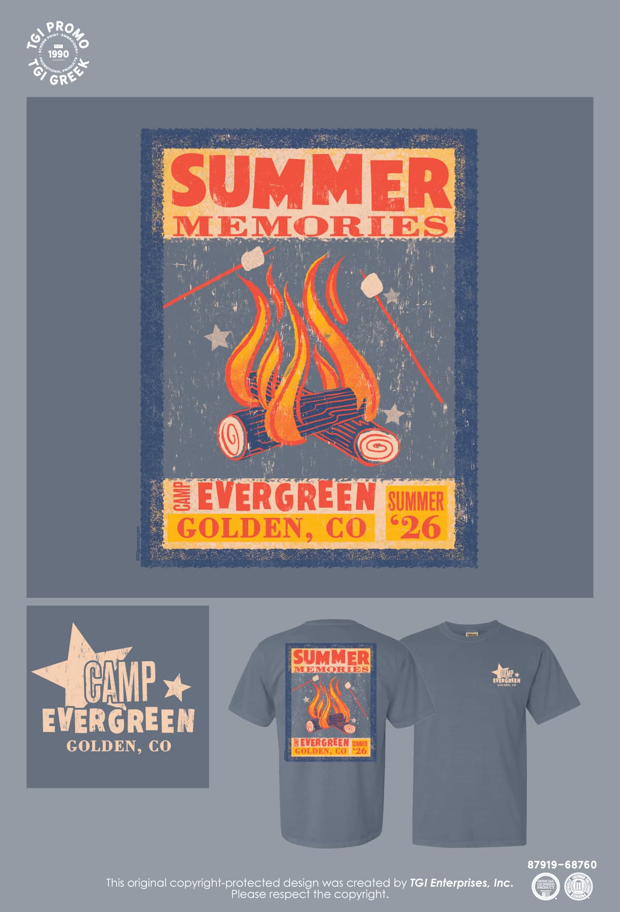 TGI Promo – Camp Evergreen Campfire