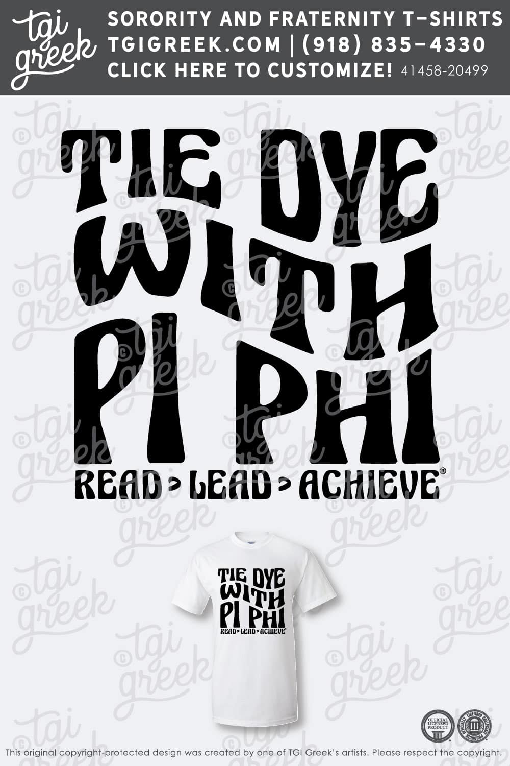Pi Beta Phi – TENNKN Tie Dye With Pi Phi