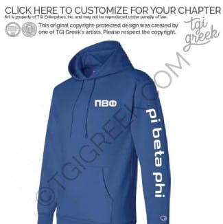 Pi Beta Phi – Carhartt Sleeve Prints