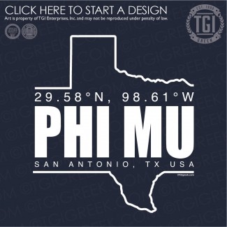 Phi Mu-UTSA PR Shirt