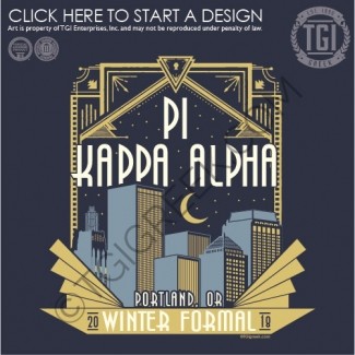 Pi Kappa Alpha-UO Winter Formal Hoodie