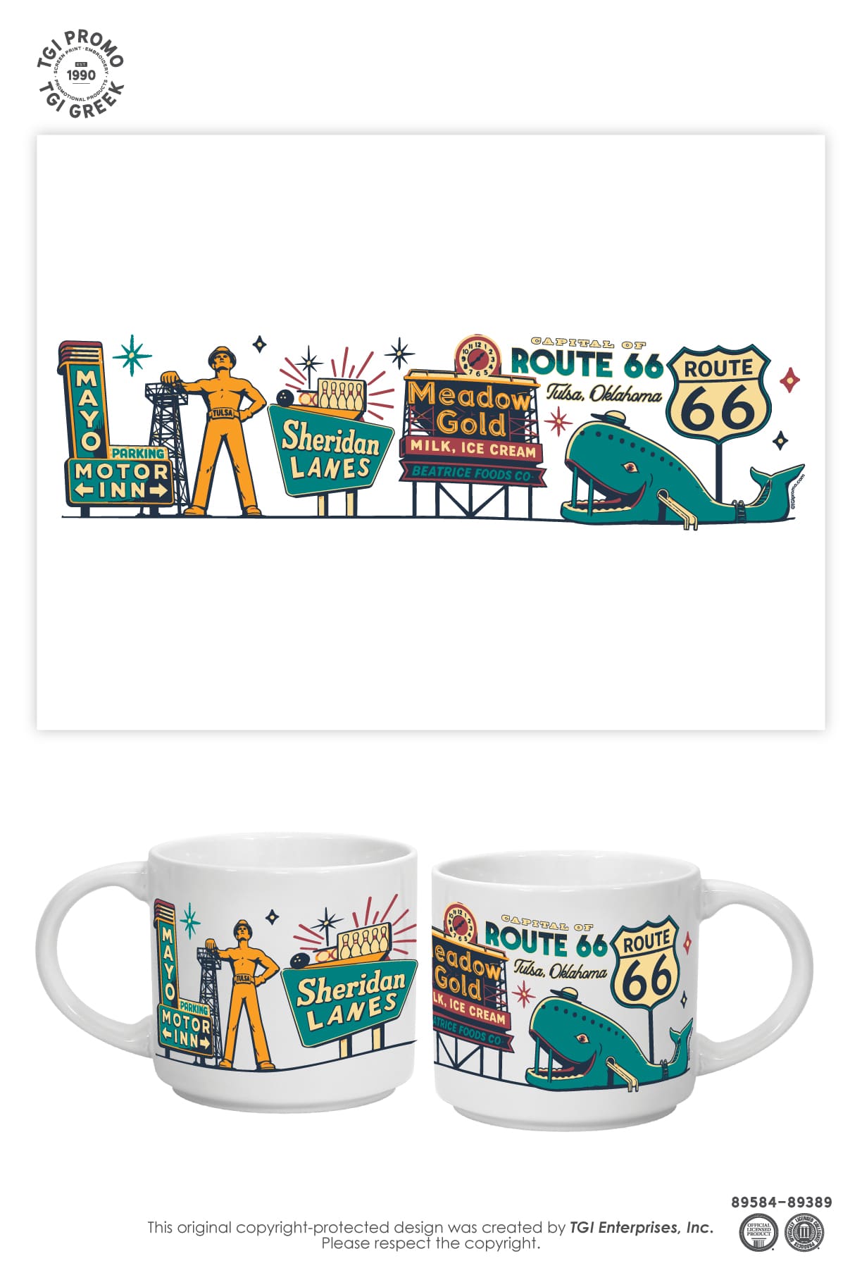 TGI Promo – Cap Cruise Party Zone Tulsa Favorites Mug