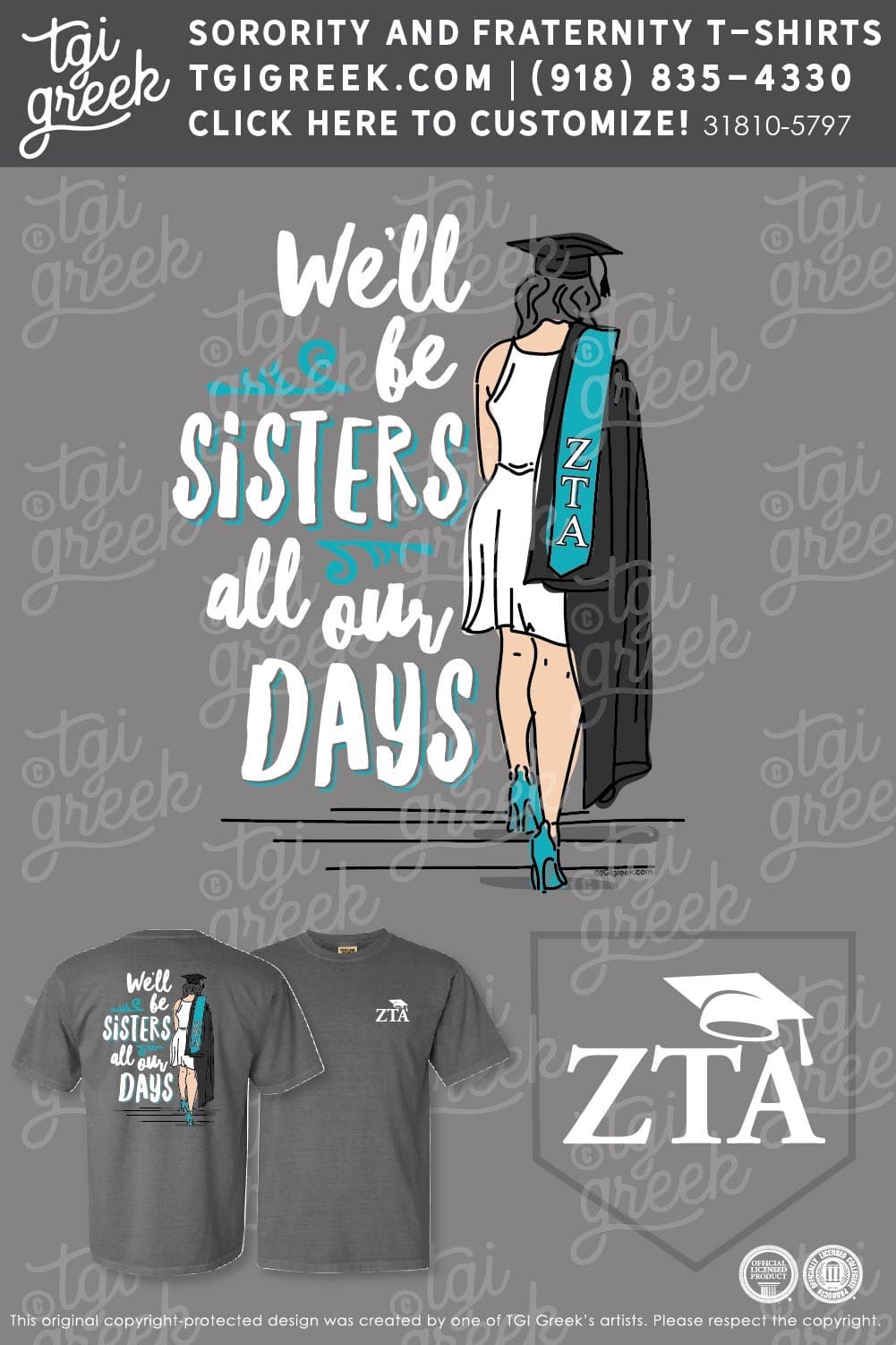 Zeta Tau Alpha – Senior Shirt