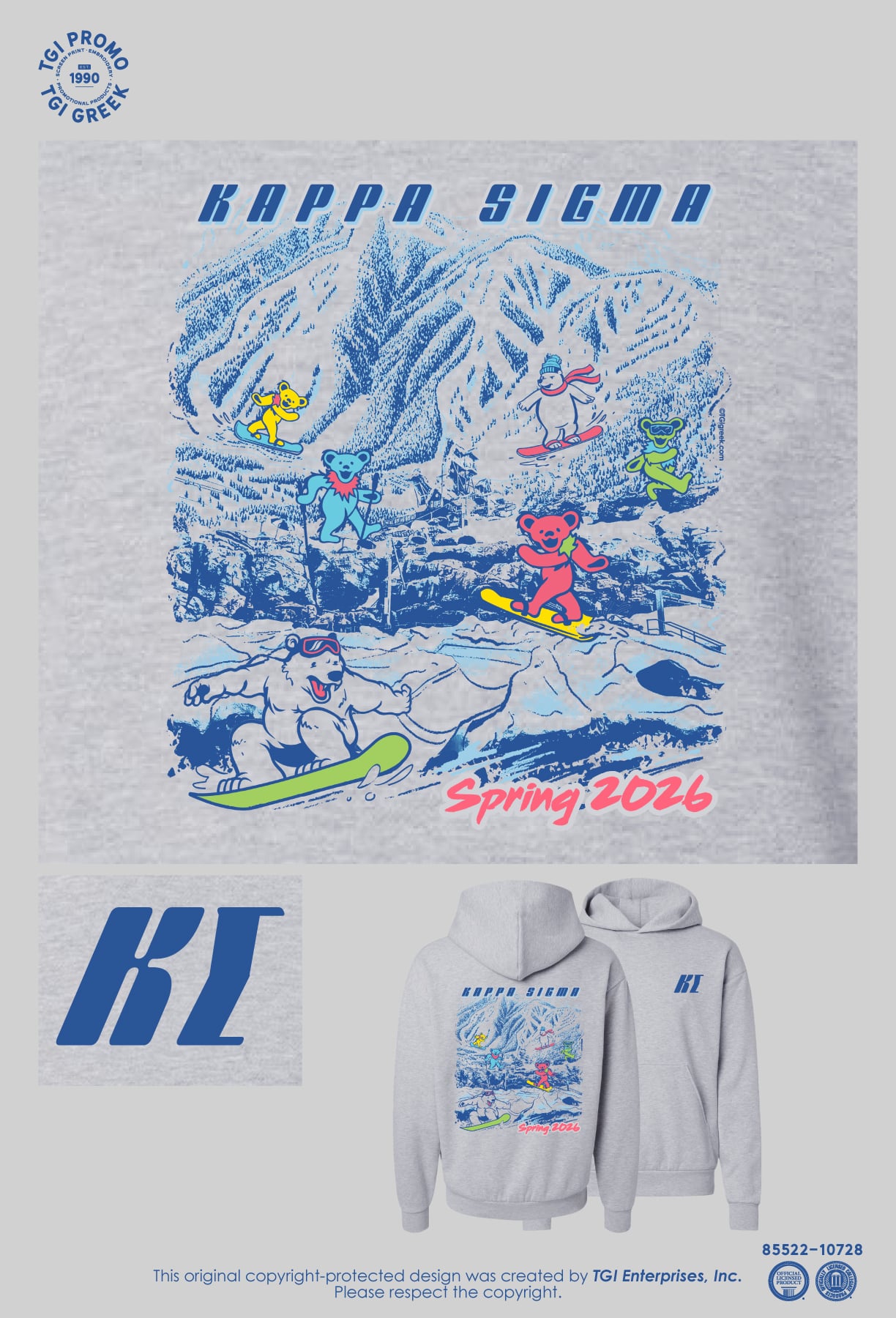 Kappa Sigma – OHU PR Hoodie