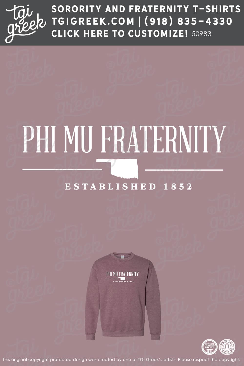 Phi Mu – OSU Crewneck