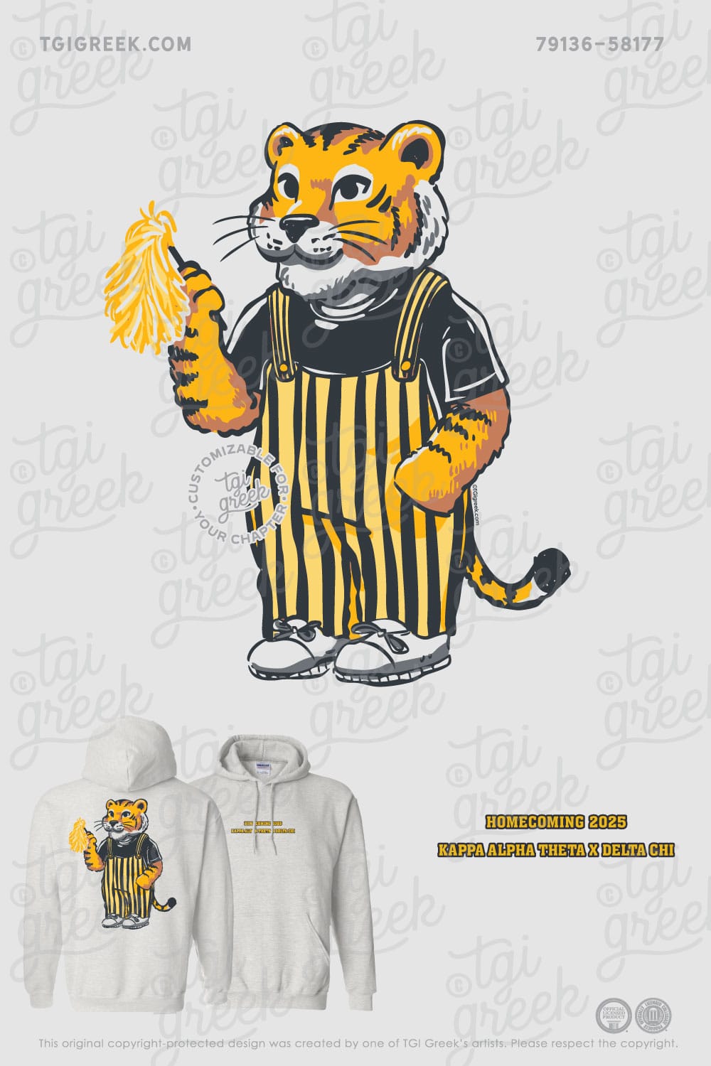 Kappa Alpha Theta – MIZZ Homecoming Hoodie