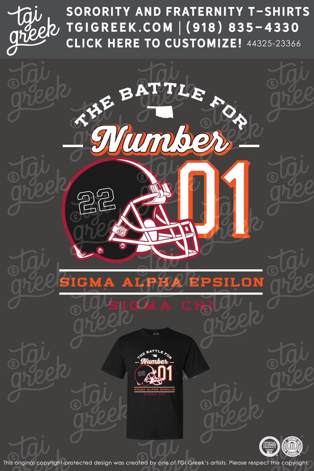 Sigma Alpha Epsilon – OSU Bedlam Shirt