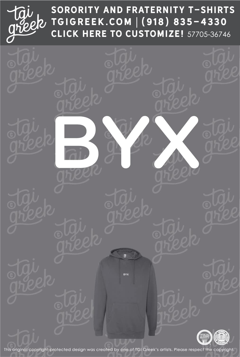 Beta Upsilon Chi – OU PR Hoodie