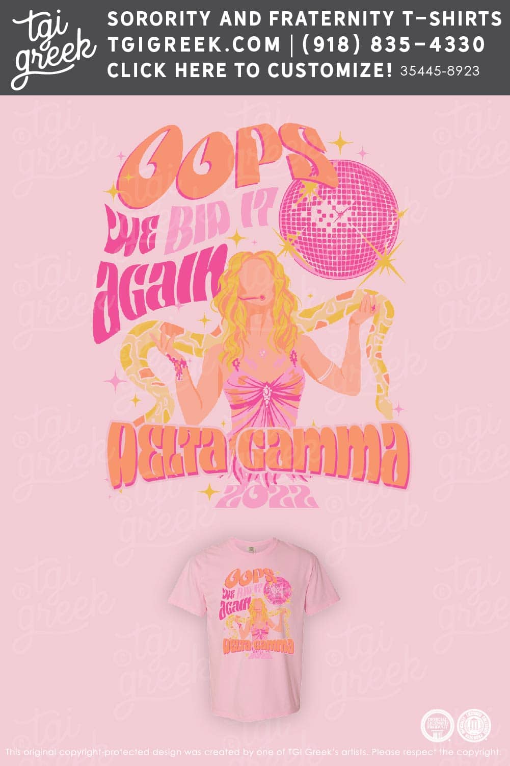 Delta Gamma – UTT Spring Bid Day