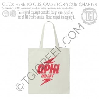 Gamma Phi Beta – bid Day Tote