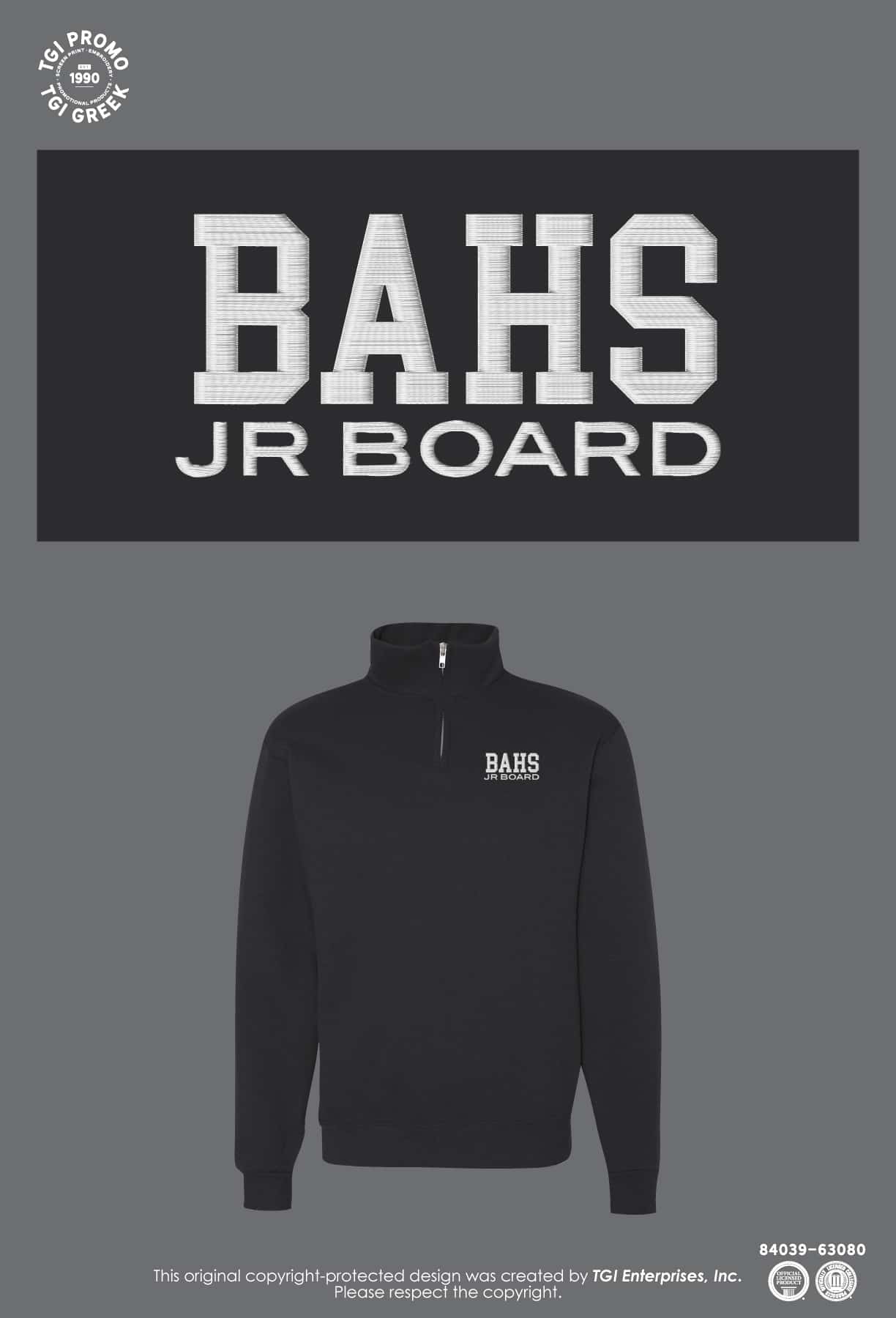 Broken Arrow Public Schools – Jr Board Quarter Zip