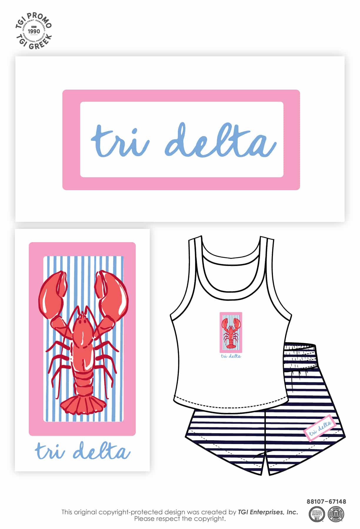 Delta Delta Delta – TGI Lobster Set