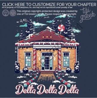 Delta Delta Delta – WOFF Christmas House
