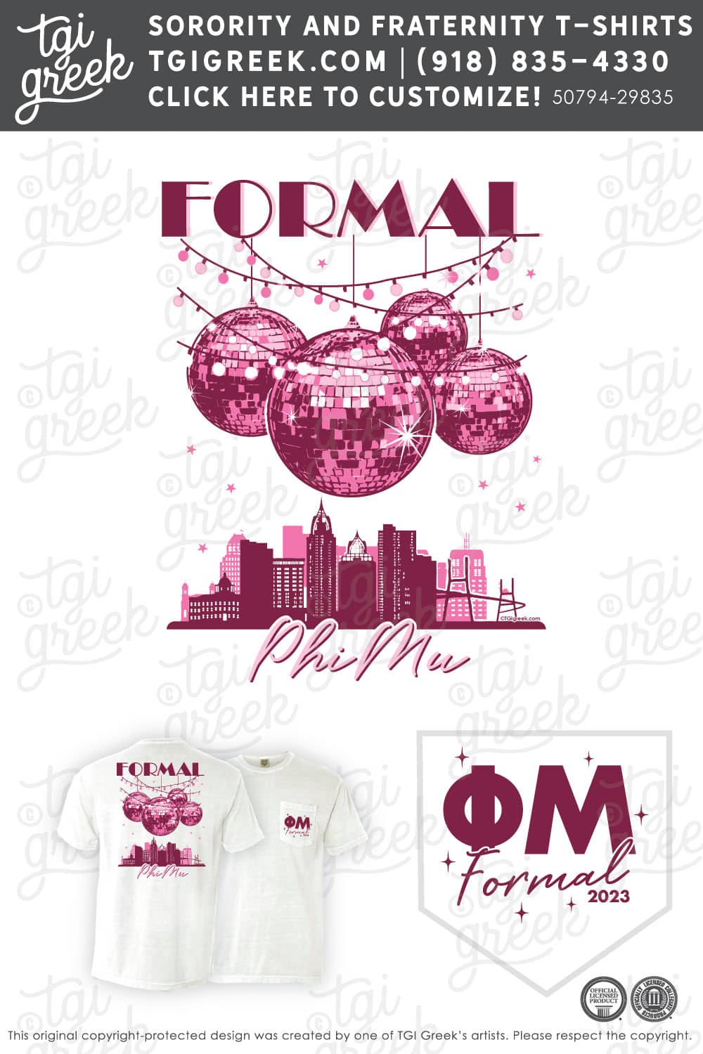 Phi Mu – USAL Formal