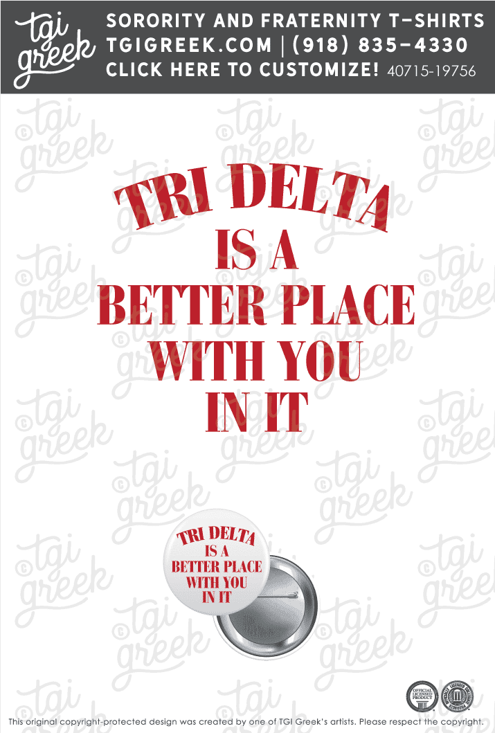 Delta Delta Delta -MIZZ Free Bid Day Button